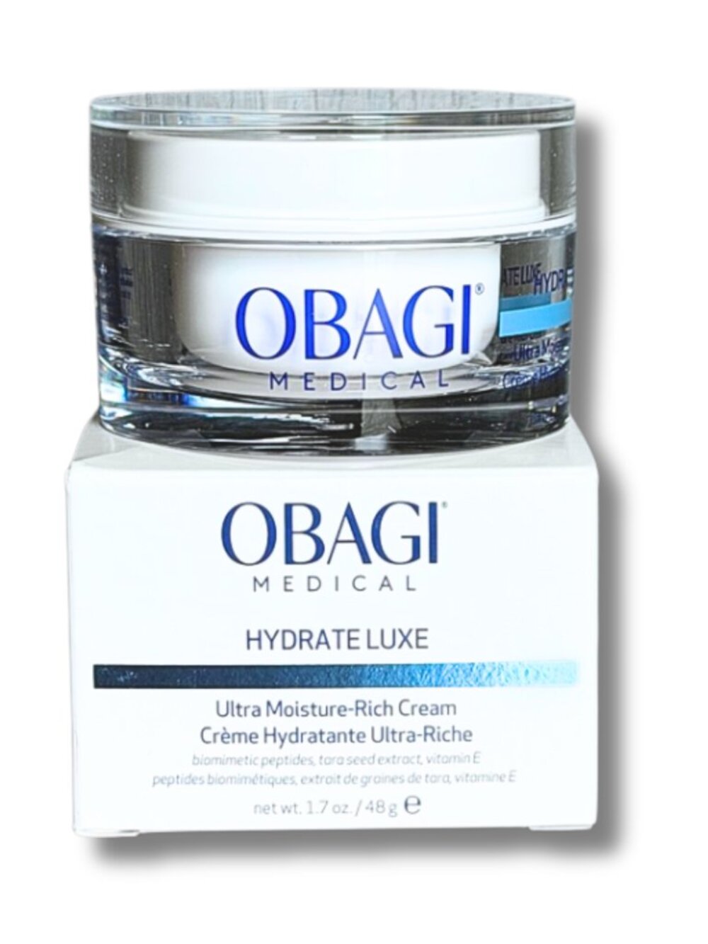 Obagi Hydrate Luxe Ultra Moisture-Rich Cream 1.7oz Intensive Night Moisturizer